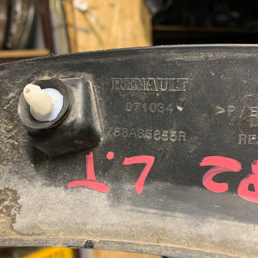 фото №7, Renault captur ii левая молдинг задняя na крыло 788a35655r