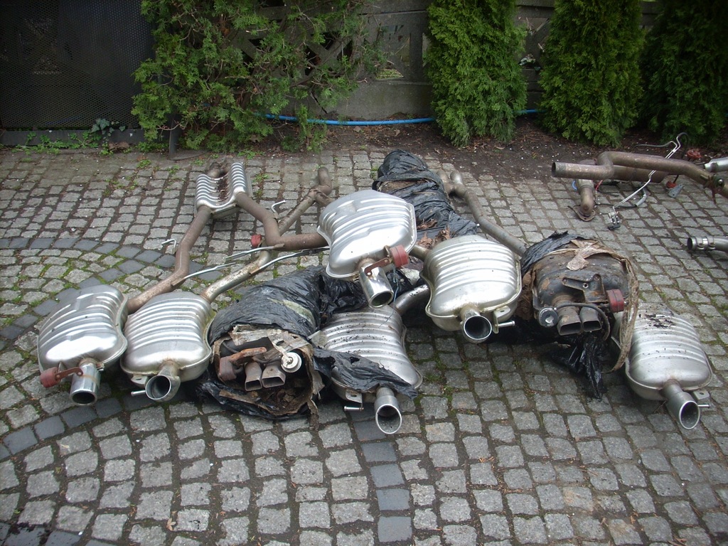 фото №9, Audi гасник вихлоп a4 b8 ew a8 d3 w12 q7 4l v12 s8 d4 touareg transit mk7