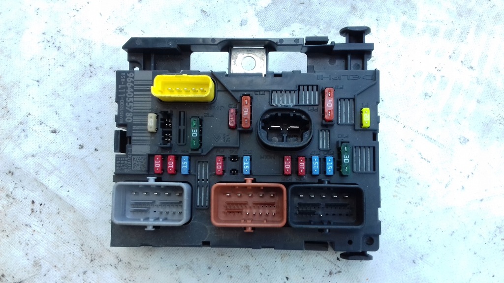 фото №1, Коробка предохранителей модуль bsm 9664055780 peugeot 207 06-