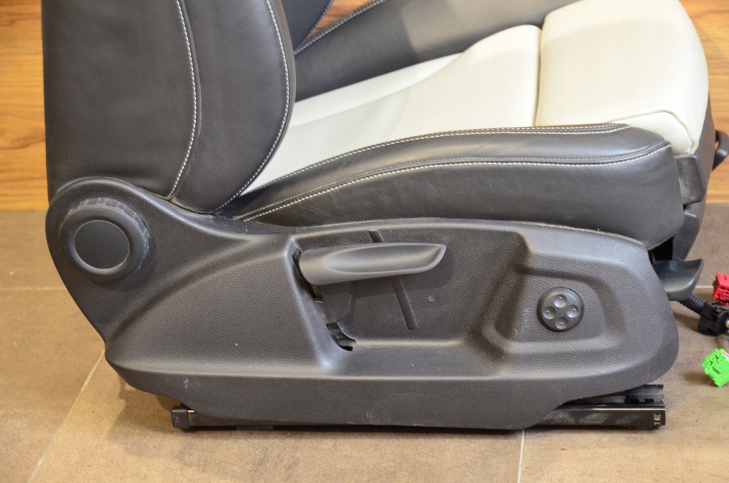 фото №8, Audi sq5 8r сиденья заднее сиденье светло czarna кожа