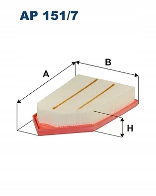 фото №1, Filtron фільтр повітря ap151/7 ford fiesta vii/fiesta mk viii/puma ii 17-