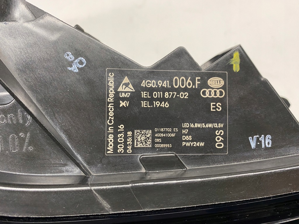 фото №13, Лампа правая передняя перед bi ксенон audi a6 c7 4g0 allroad lift