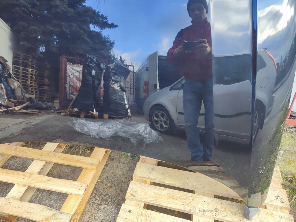 Капот крышка двигателя стальной audi a4 b9 б/у 1 Цена