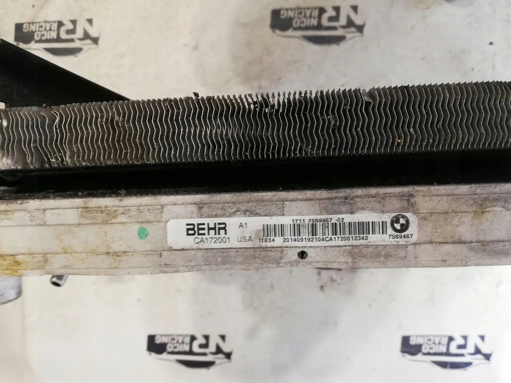 фото №9, Комплект радиатор bmw x5 f15 x6 f16 m50d 7589467