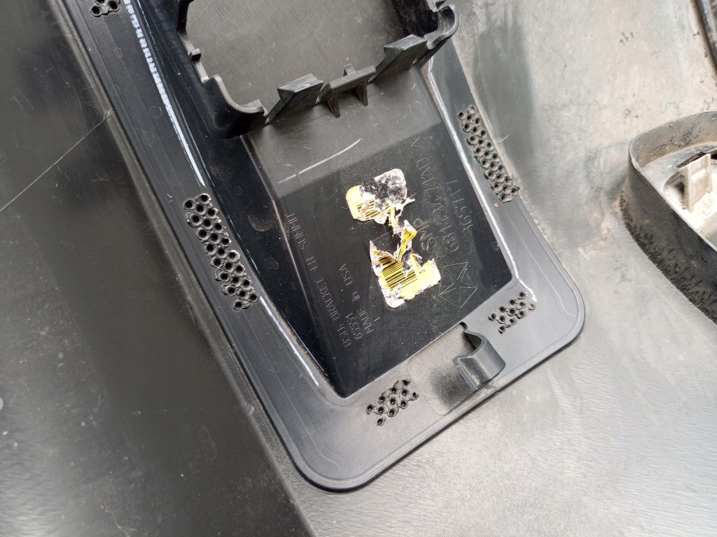 фото №9, Jeep grand cherokee wk2 summit 2014- бампер задняя задний ÷