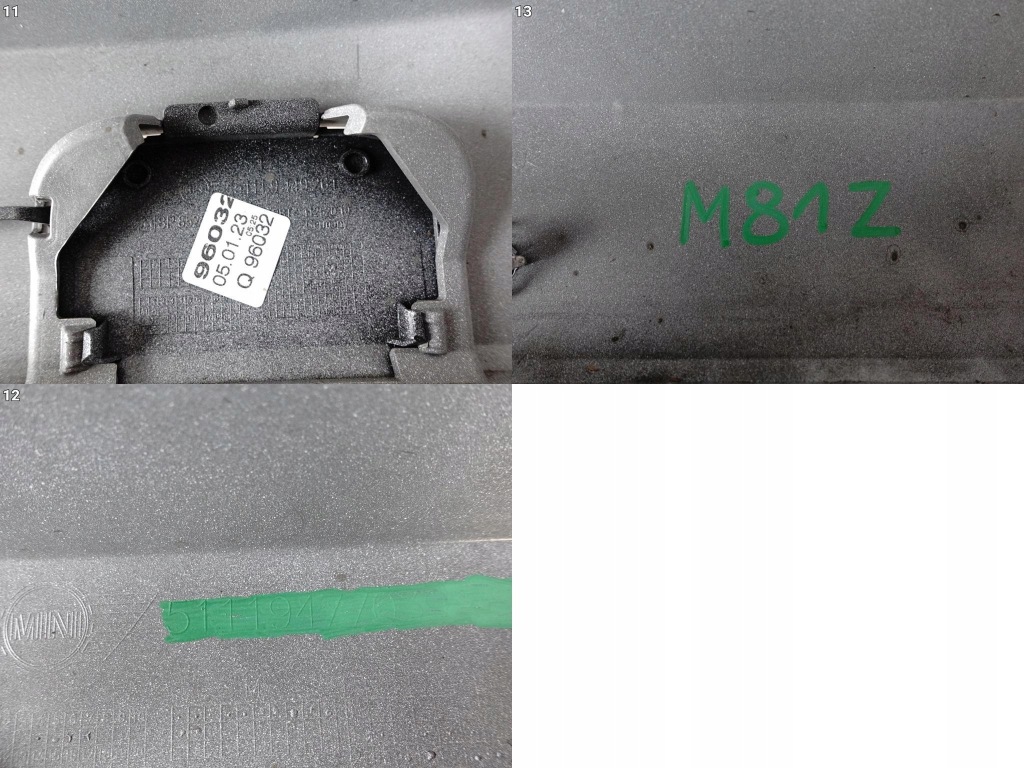 фото №12, Mini cooper countryman ii f60 s lift lci all4 20-23 бампер перед