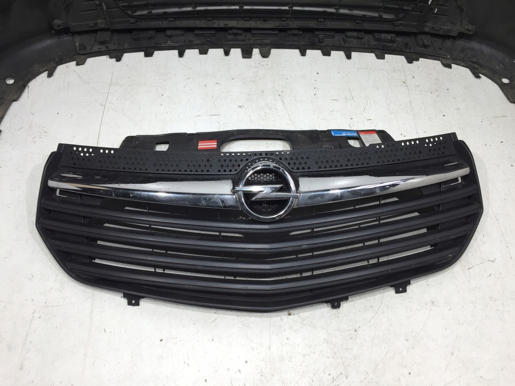 фото №14, Opel vivaro ii b 14-19 бампер передний решётка радиатора org !!! 620228716r