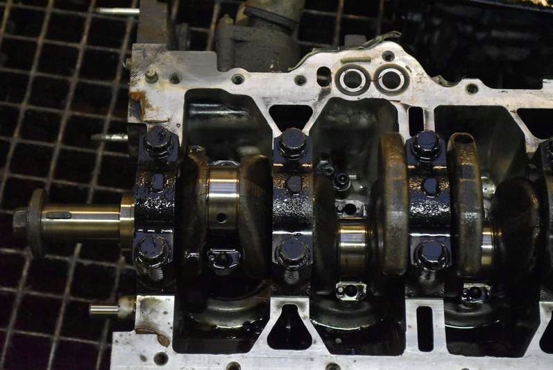 фото №9, Блок dół двигателя wał 1nd toyota yaris 1 i 1.4 d-4d 75 km lift 03-05