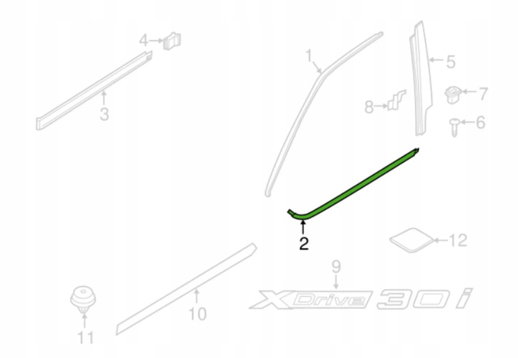 фото №12, Bmw x3 g01 2019 накладки