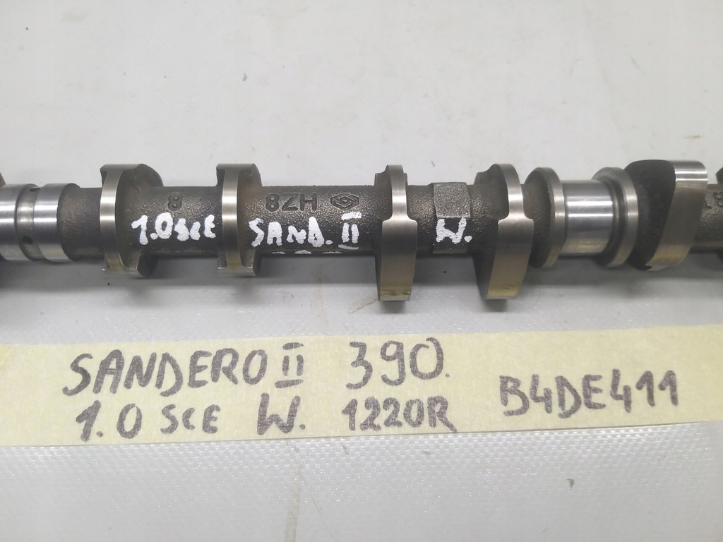 фото №16, Вал распределительного вала выпускной dacia sandero ii clio v 1.0 sce b4de411 1220r