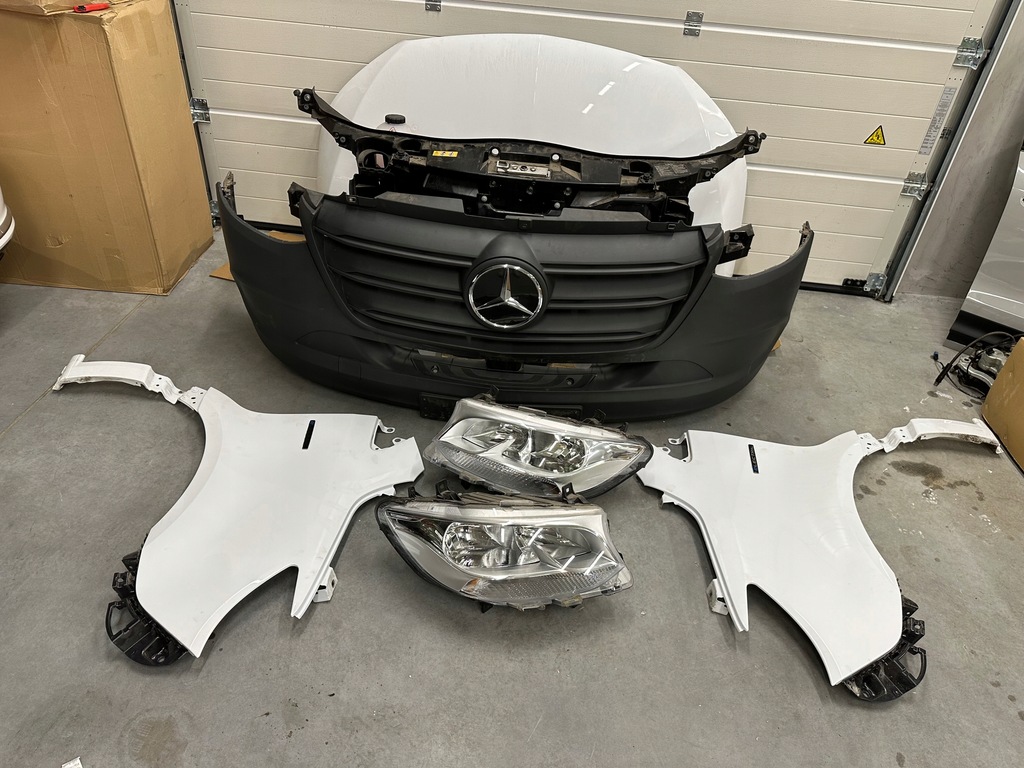 фото №1, Перед kompletny бампер капот sprinter 910 e-sprinter esprinter електрик