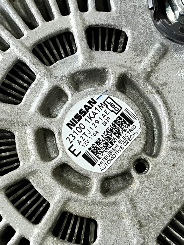 13 nissan 1.6 бензин генератор 23100-1ka1m a2tj1291ae Недорого