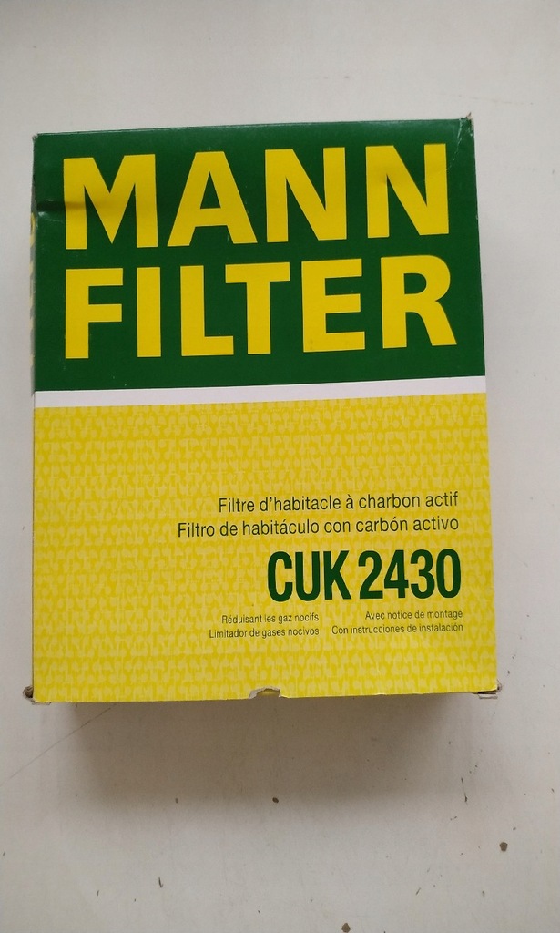 фото №11, Фільтр салонний mann-filter cuk 2430 cuk2430