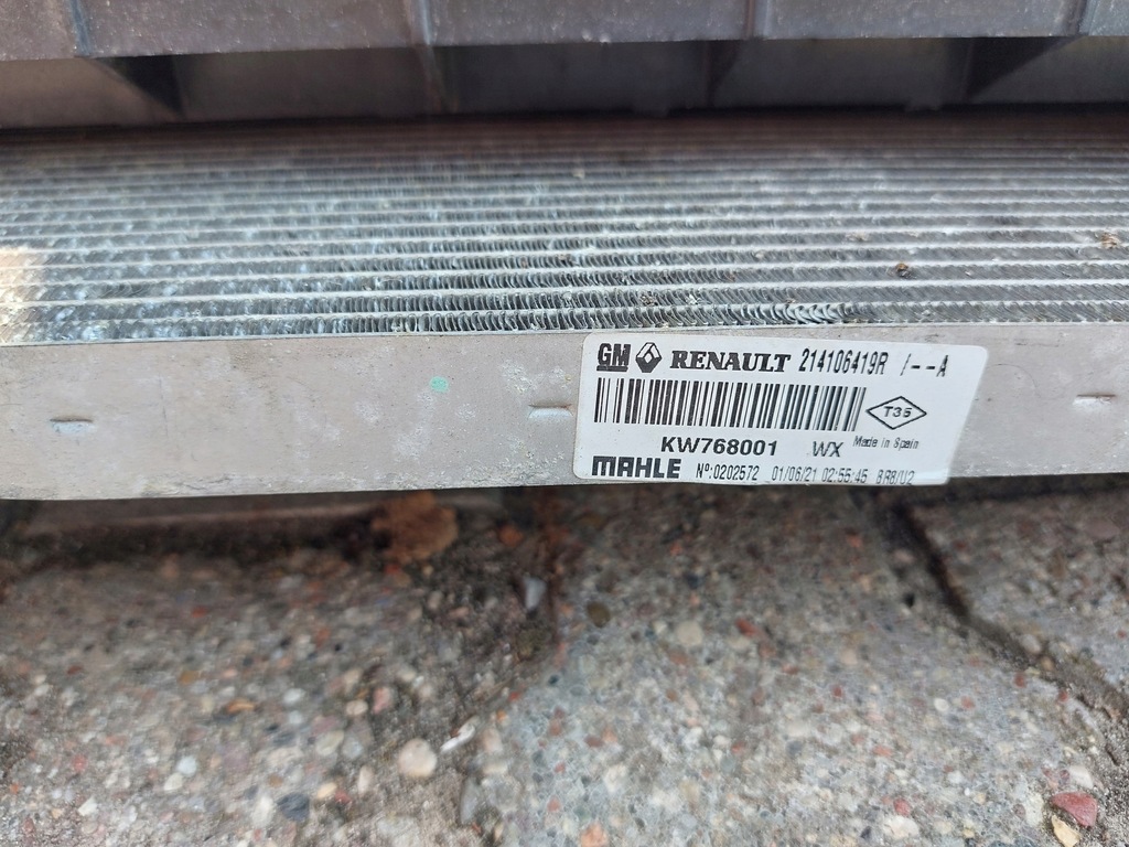 фото №3, Радіатор renault trafic iii 2.0 dci