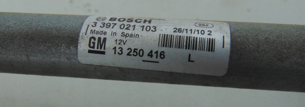 фото №9, Механизм дворник opel meriva b europa