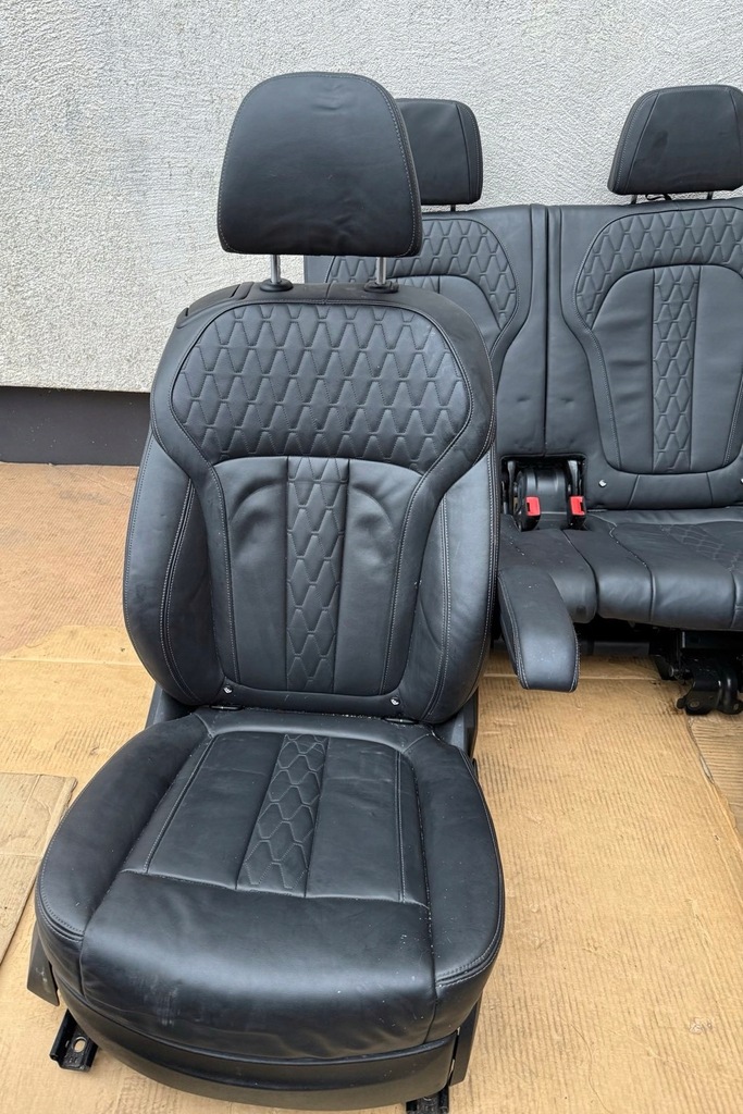 фото №9, Bmw x7 g07 сидіння заднє сидіння 3 ряди individual вентильовані комфортні сидіння комплект