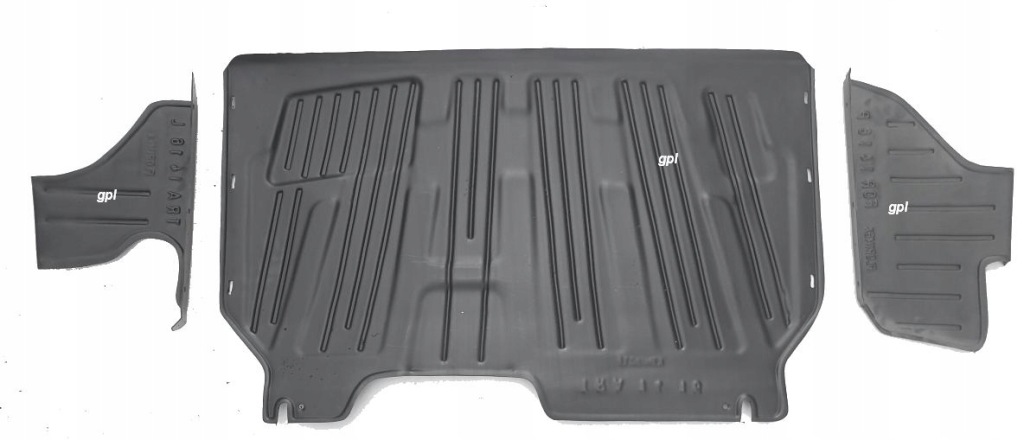 фото №1, Захист двигуна кліпси ford transit 14-18r.+boki