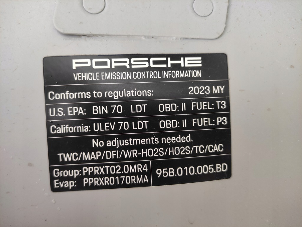 фото №7, Передняя капот крышка двигателя porsche macan 2023