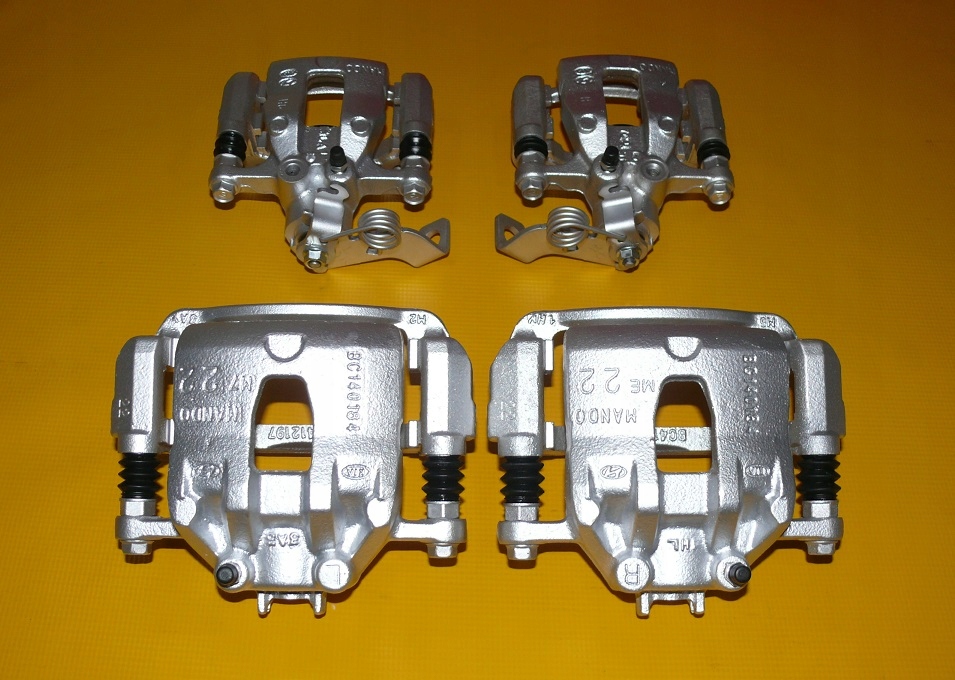 фото №11, Супорти скоба лівий правий перед задня kia rio 3 iii 256/22 262/10mm 11-17r.