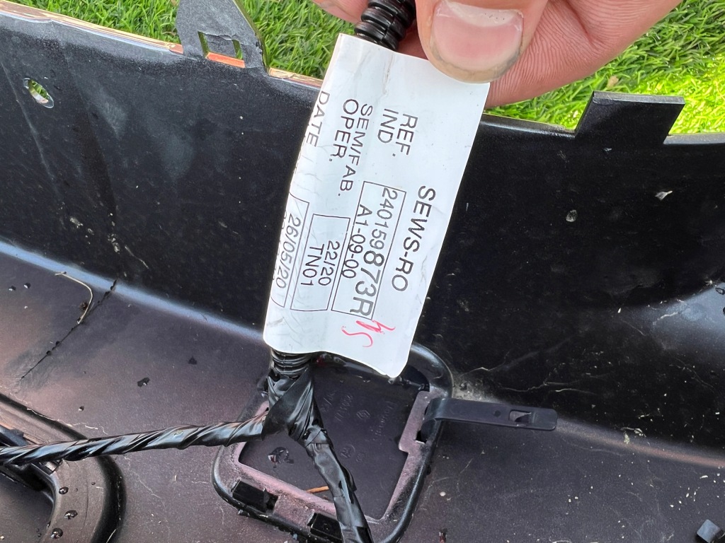 Renault kangoo бампер задній kompletny pdc 8200656107 Ціна