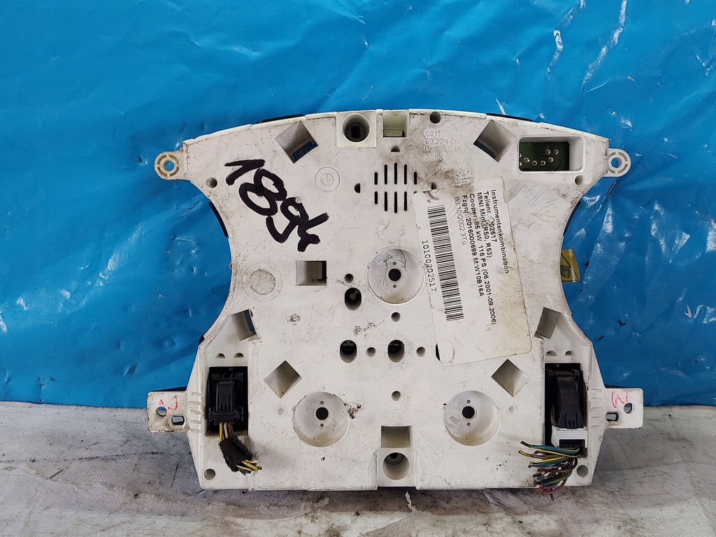 фото №11, Счетчик приборная панель mini r50 r53 1.6 b 62116921518