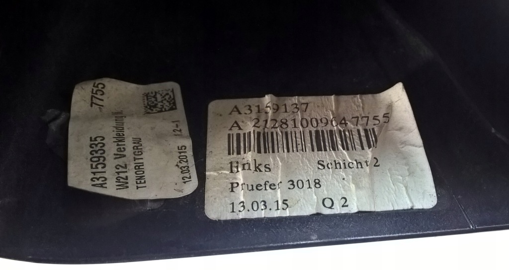 фото №10, Mercedes w212 x156 x204 w176 w246 w221 w117 корпус зеркало левая оригинальный номер 755