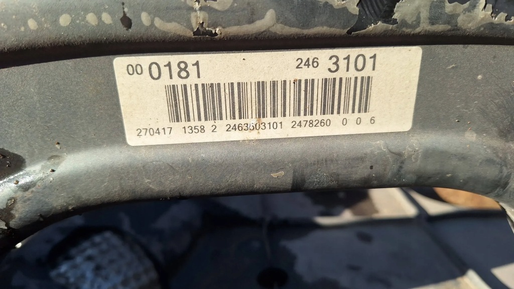 фото №9, Балка oś подвеска задняя kpl a2463503101 mercedes w176 w246