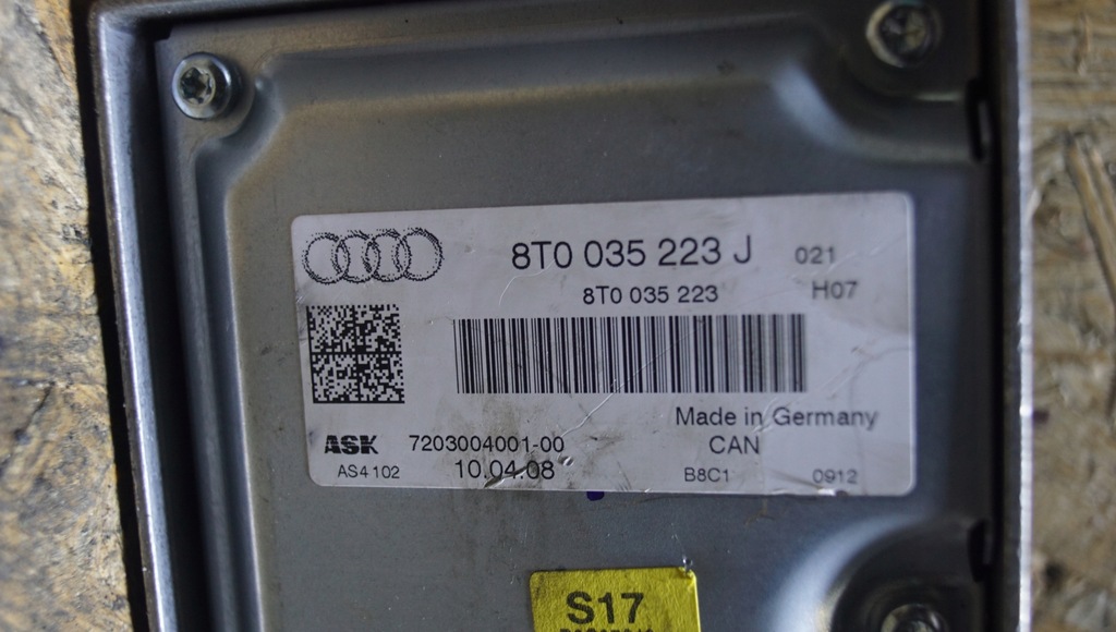 фото №5, Підсилювач аудіо audi a4 b8 a5 8t 8t0035223j