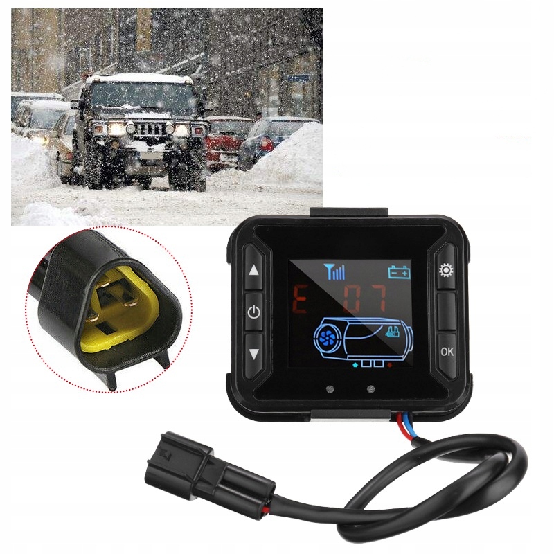 фото №6, Обігрівач стояночний контролер lcd з 4 кнопками