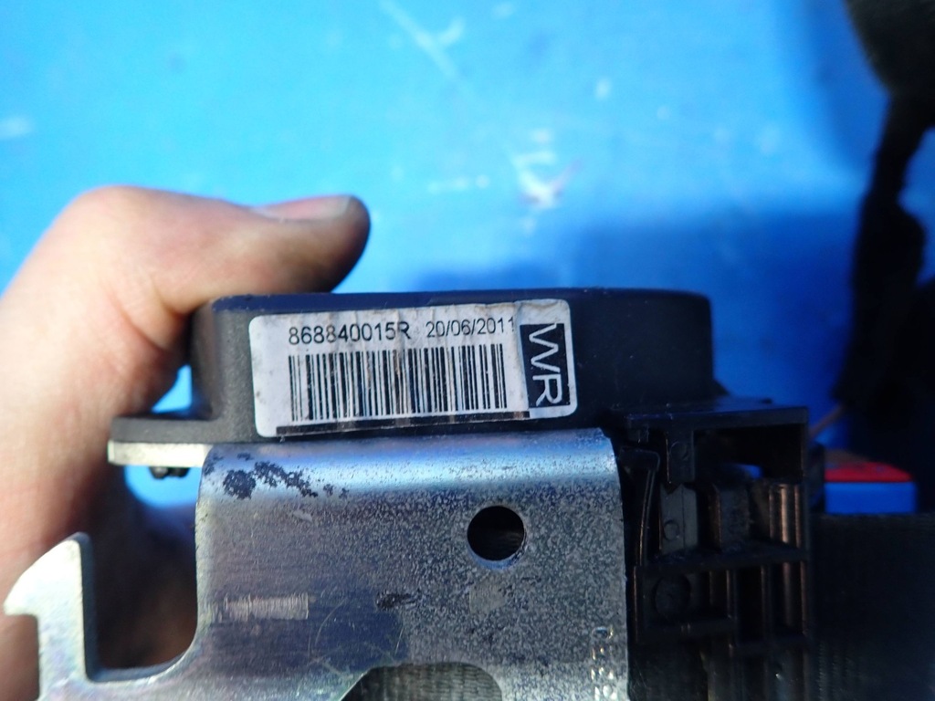 фото №3, Pas безопасности правый перед renault scenic iii 868840015r