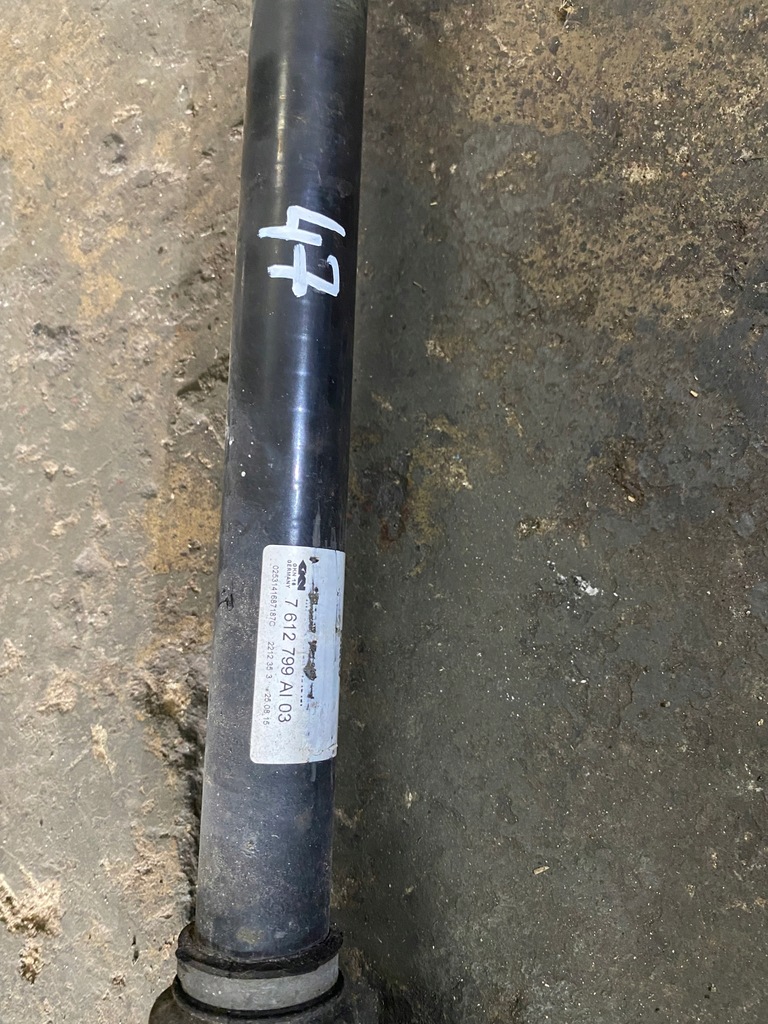 фото №5, 47 bmw f25 x3 7612799 привідний вал задня ліва