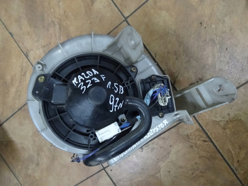 фото №1, Mazda 323f 1.5b 97' повітродувка вентилятор резистор