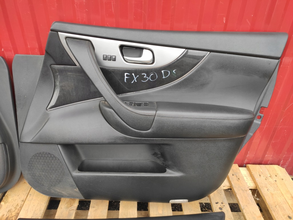 фото №10, Infiniti fx30d салон сидіння сидіння заднє сидіння обшивки комплект шкіра ładne