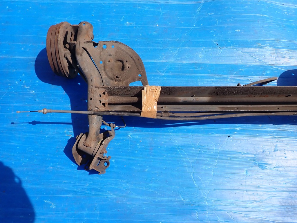 фото №8, Nissan note 06-13 балка підвіска заднього задня