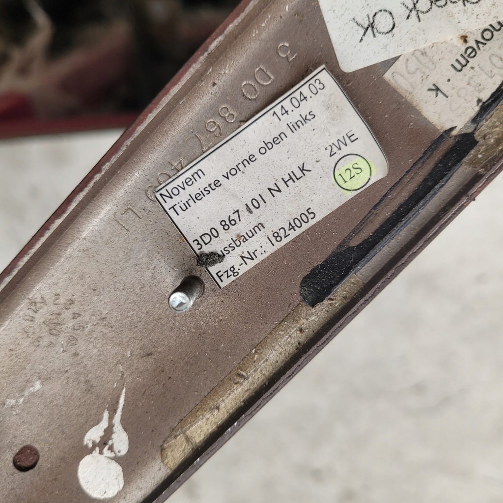 фото №5, Vw phaeton молдинг декоративная дверь левый перед