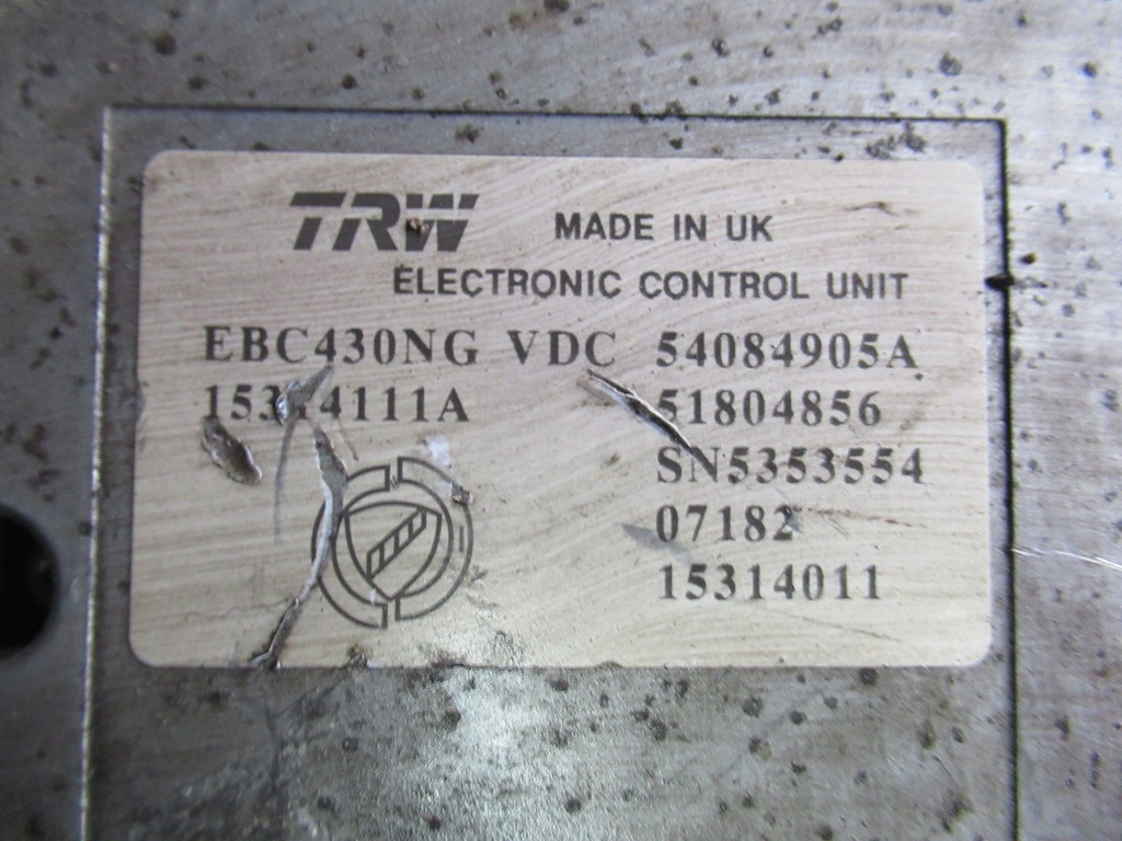 фото №4, Насос abs 51804856 alfa romeo 159