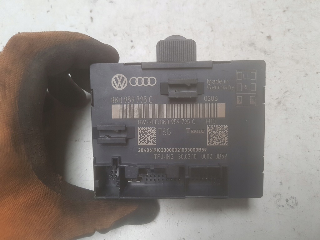 фото №1, Audi a4 b8 08-11r модуль двері правий задня