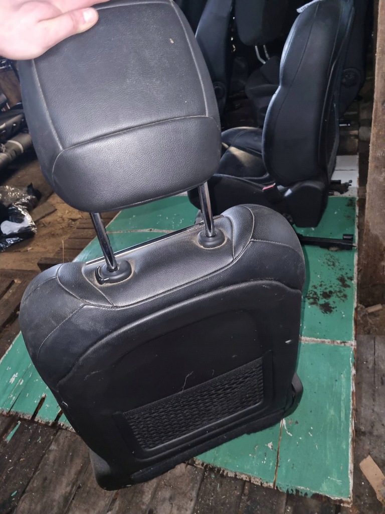 фото №10, Сидіння правий лівий перед правий перед лівий перед citroen ds5 шкіра підігрів