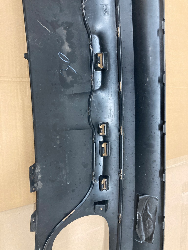 фото №9, Mercedes gla x156 amg диффузор накладка бампера задняя orygi.