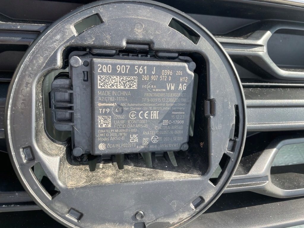 фото №8, Vw t-roc lift решітка радіатора решітка радіатора+ радар distronic 2ga853653h 2ga853651 2q0907561j