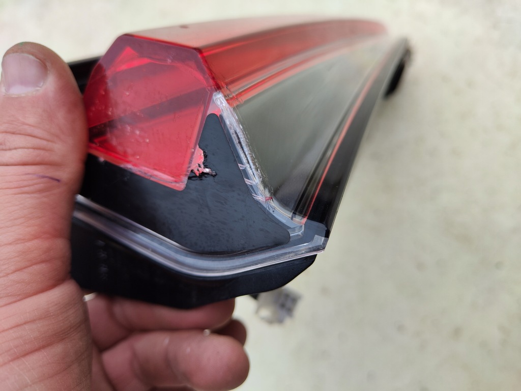 фото №6, Лампа задняя левая w крышка lexus nx nx300h lift ładna europa