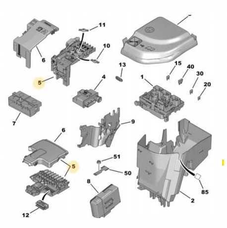 фото №4, Модуль акумулятор c c4 picasso