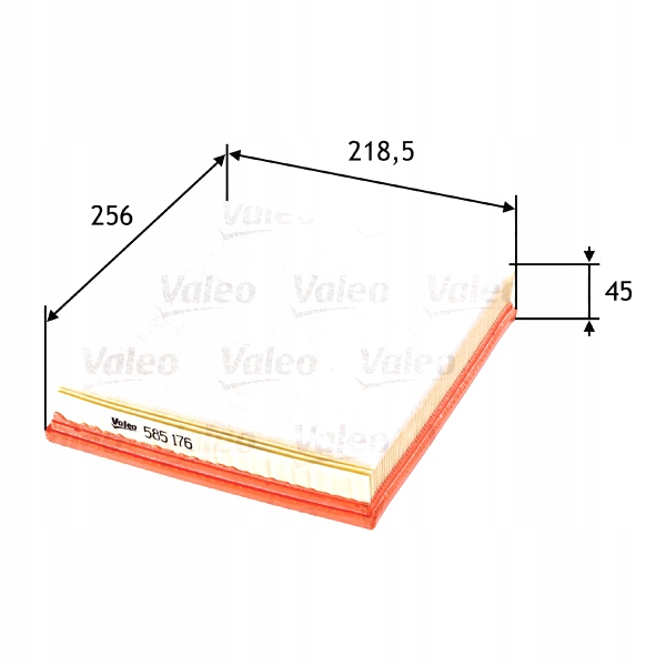 фото №1, Valeo 585176 фильтр воздуха