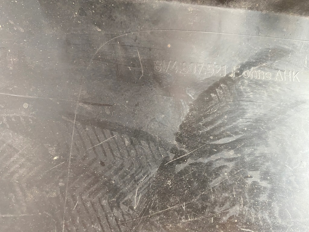 фото №11, Audi a3 8v 8v4 e-tron 17- спойлер диффузор бампера задняя заднего 8v4807521f