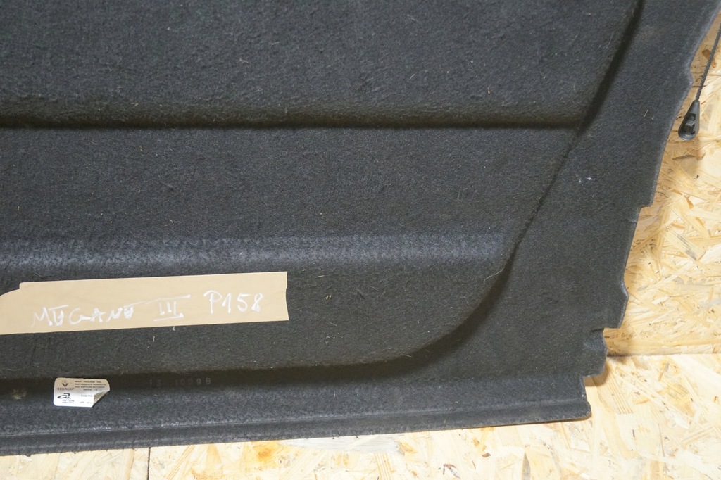 фото №15, Полиця багажника renault megane iii hb 5d