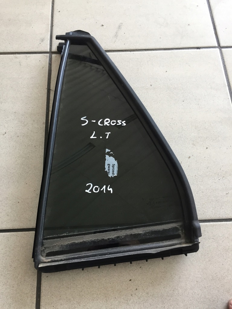 фото №1, Sx4 s-cross скло двері ліва задня малий 2014