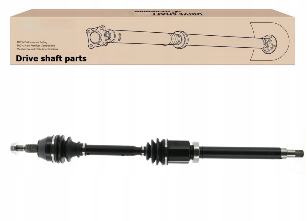 фото №1, Приводной вал правая ford transit custom v363 2.2 tdci 2.0 ecoblue 2016- автоматическая коробка передач