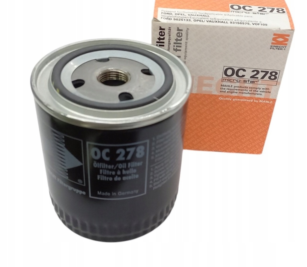 Купити Фільтр оливи knecht opel frontera a omega a 2.3 td