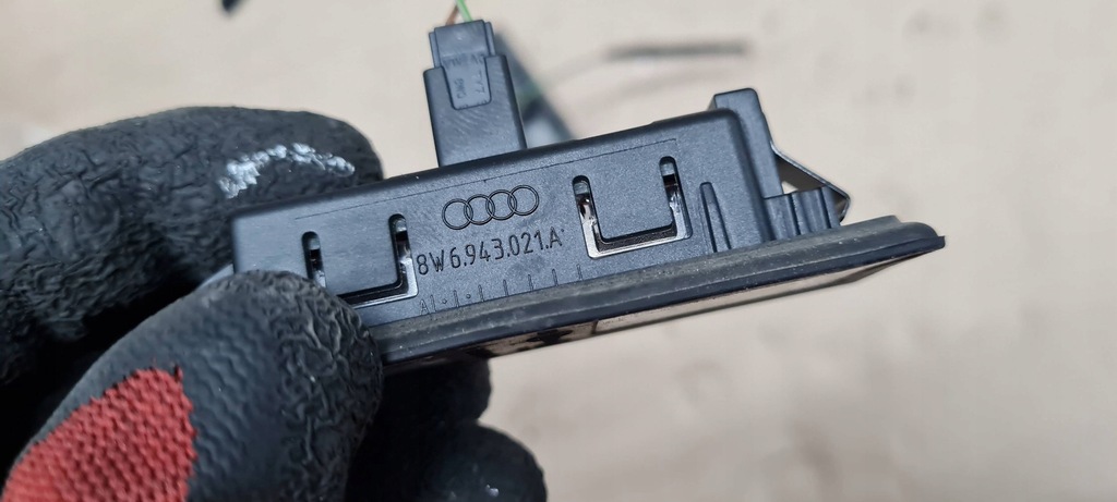 фото №9, Sq5 q5 80a лампа фонари номерного знака led задняя 2 штуки 8w6943021a a4 b9 8w a5