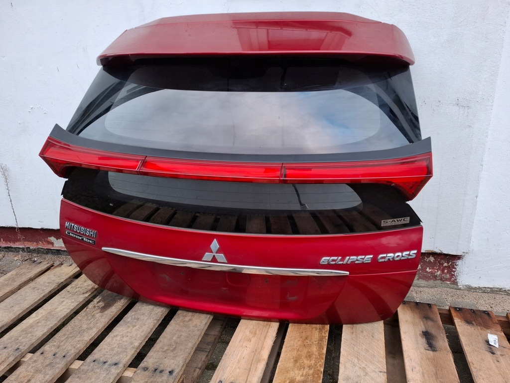 фото №6, Кришка багажника багажника mitsubishi eclipse cross колір p62 czerwona комплектна